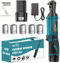 12V Wireless Ratchet Kit, Car Repair Screw and Nut Disassembly, Suitable for Home and Car Repair (Battery)