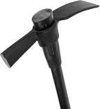 INTERTOOL Cutter Mattock - 36” Digging Tool for Gardening with Cutter & Adze - Non-Slip Fiberglass Handle HT08-0307