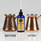 Copper Brass Bronze Chrome Aluminum Metal Polish Paste - Restores Shine - Decorative Surface Care - Fixtures Hardware Accessories - 8.8 oz