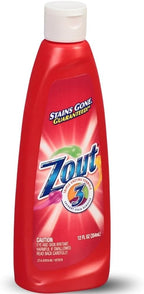 Zout Laundry Stain Remover, Triple Enzyme Formula, 12 Ounce (Pack of 3)