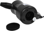 XPOWER A-2S Cyber Duster - Plug-in Electric, Multipurpose Duster and Air Blower with 2 Speed Settings of 39000/28000 RPM and 10-Foot Power Cord (Black)