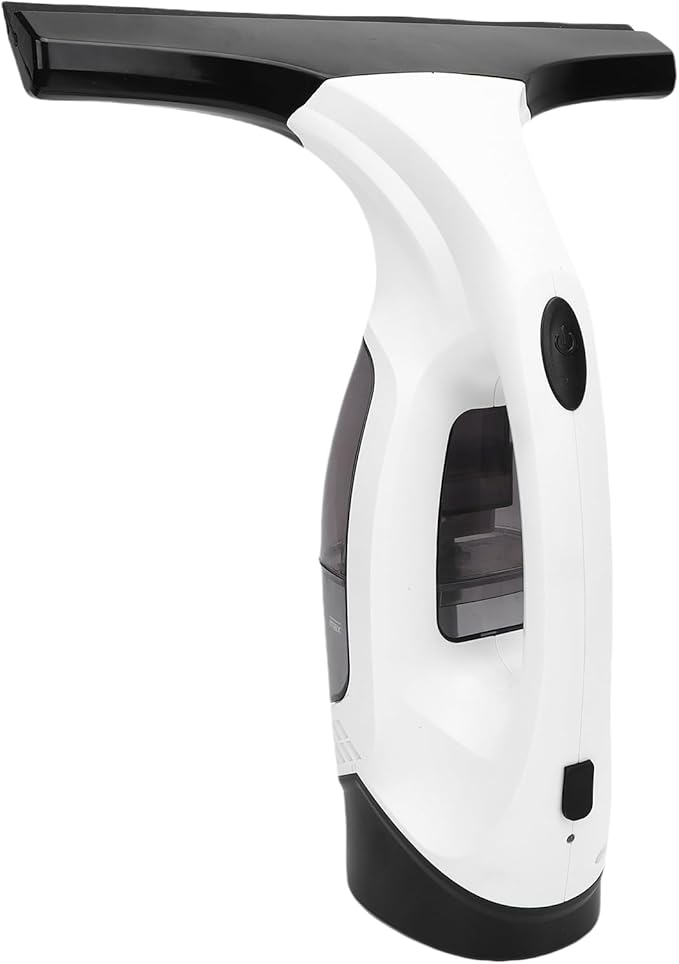 2200mAh Electric Window Cleaner Tool, Window Vacuum Squeegee Cordless, for Efficiently Spraying, Wiping and Vacuuming Windows, Mirrors, Shower Glass, Tiles (US Plug