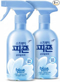 Pigeon Fabric Refresher Spray, Odor Eliminator for Clothes and Home, Long-Lasting Fresh Scent, 430ml, 2-Pack (Blue Bianca)