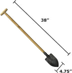 DeWit Junior Kid's Pointed Spade with T-Handle