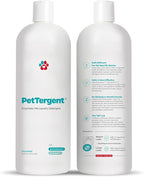 Pet Parents® PetTergent®, Enzymatic Pet Laundry Detergent, 32 oz 32 Loads Pet Stain Remover & Pet Odor Eliminator, Laundry Detergent for Pets (Unscented, 32 oz)