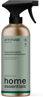ATTITUDE All Purpose Cleaner, EWG Verified Multi-Surface Products, Vegan, Naturally Derived Multipurpose Cleaning Spray, Lavender and Rosemary, 16 Fl Oz