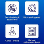 Dishwasher Cleaner Tablets - 30 Tablets, Heavy Duty Cleaning Descaler Pods for Dish Washer, Deep Cleans & Maintains Your Dishwashing Machine for Optimal Performance