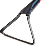 BULLY TOOLS 12-Gauge Loop Hoe w/Fiberglass Handle - Heavy-Duty Garden Hoe Tool for Weeding, Gardening, & Landscaping - Durable Tool for Everyday Garden Soil and Lawn Preparation - Made in The USA
