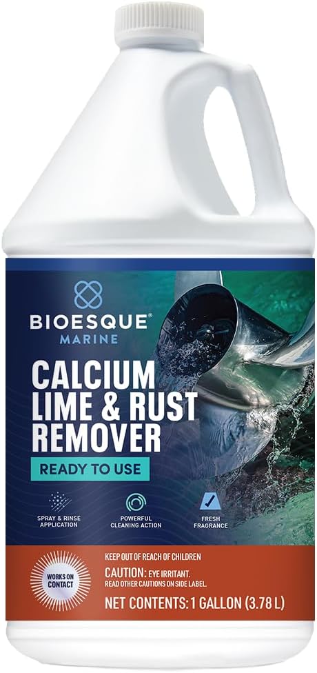 Bioesque Marine Calcium, Lime & Rust Remover, 1 Gallon (Pack of 1)