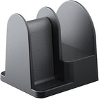 Tofficu Wall-Mounted and Desktop Eyeglasses Holder Stand, Black Sunglasses Storage Rack for Car and Office, Sturdy Eyewear Organizer for Glasses Display and Storage