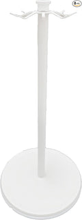 Kitchen Utensil Hanger Stainless Steel Utensil holder Rotatable Cooking Utensils Holder with 8 Hooks, Hanging Spoon Spatula Holder , White (Without Kitchen Utensils)