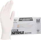 ForPro Disposable Nitrile Gloves, Chemical Resistant, Powder-Free, Latex-Free, Non-Sterile, Food Safe, 4 Mil