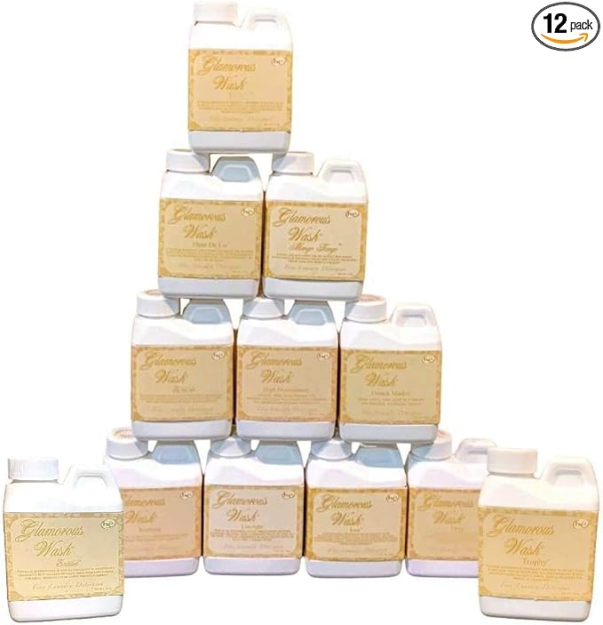 Tyler Candle Wash 4oz Sample All 12 Pack (Cowboy, Diva, Entitled, French Market, Fleur De Lis, High Maintenance, Icon, Kathina, Limelight, Trophy, Tyler, Wishlist) with Bentley Stain Remover Pen