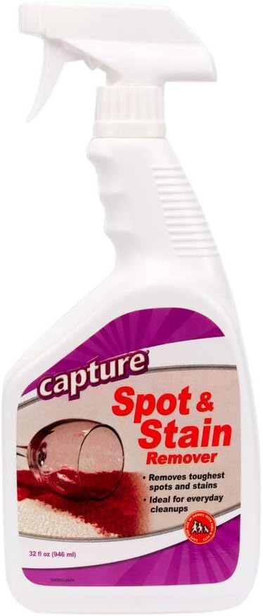 Capture Carpet Total Care Kit 400 Spot and Stain Remover (32 oz), Couch, Sofa Cleaner and Stain Remover - Bundle