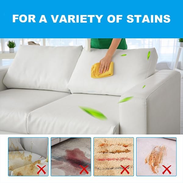 Mattress Cleaner Spray,Mattress Cleaner And Stain Remover, Limpiador De Colchones De Cama For Upholstery,Car Interior,Couch,Carpet,Sofacushion,Tablecloth (3pcs)