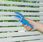 Blind Cleaner Duster Tool, Fan Blade Cleaner, Air Duct Cleaning Tools, Blue Window Blinds Cleaner with Microfiber Sleeve for Fans, Window Blinds, Vents, Shutters…(2 Pack -Superio)