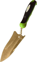 Garden Guru Titanium Transplanter Trowel Shovel - Rust Resistant - Ergonomic Handle - Perfect Hand Shovel Tool for Gardening Weeding Transplanting and Digging in Garden Beds (4 Pack)