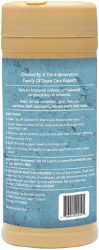 Grantie Gold All-Surface Cleaning Wipes, Deep-Cleans Stainless Steel, Mirrors, Glass, Appliances, Natural Stone, Brass, & Copper, Safe on Food-Prep Surfaces, Streak-Free, 40 Pre-Moistened Wipes
