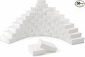 50 Pack Magic Cleaning Sponge Erasers, Non-Scratch Melamine Sponge Bulk Multi-Surface Cleaner Melamine Foam Cleaning Scrubber Pad Sponges for Household Wall Shoes Bathtub Door Shower Bathroom Kitchen