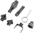 7Pcs 16mm Manganese Steel Drain Cleaner drain cleaner cutter heads Sturdy Drain Cleaner Combination Cutter Head Set drain cleaner cutter heads Pipeline Dredging Drain Openers