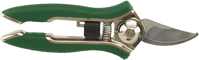 Dramm ColorPoint Stainless Steel Compact Garden Pruning Shears, Hand Pruner, Garden Clippers, with Heavy Duty Blade and Easy grip Handle, Green