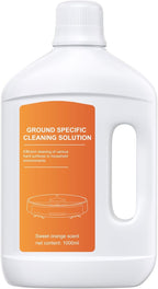 Orange Floor Cleaning Solution 1L Compatible with Dreame Wet & Dry Vacuum and Robot， Residue & Streak Free,Suitable for All Robot Vacuum Cleaners and Wireless Wet Dry Dual-Use Vacuum Cleaners