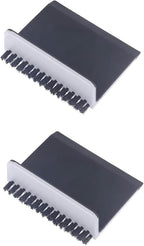 2 Pcs Black Kitchen Sink Squeegee Cleaner Countertop Brush Wiper Vegetable Cleaning Brush Wiper Home Kitchen Tool Fruit and Vegetable Cleaning Brushes Accessories Utensils and Gadgets