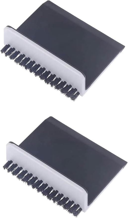2 Pcs Black Kitchen Sink Squeegee Cleaner Countertop Brush Wiper Vegetable Cleaning Brush Wiper Home Kitchen Tool Fruit and Vegetable Cleaning Brushes Accessories