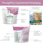 Grab Green Naturally-Derived, Mineral-Based Disposal Cleaner & Freshener Pods, Red Pear with Magnolia, 12 Pods (4-Pack)