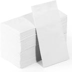 100 Pack Paper Napkins Guest Towels Disposable, Premium Quality 2-ply Dinner Napkins Disposable Soft, Absorbent, Party Napkins Wedding Napkins for Kitchen, Dinners or Events (white paper, Count, 100)