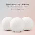 Premium Wool Dryer Balls – 6-Pack 100% Organic New Zealand Wool – Natural Fabric Softener, Hand-Felted, Reusable – Reduces Drying Time, Static & Wrinkles – Eco-Friendly Laundry Solution