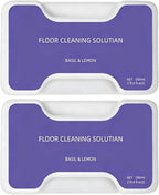 Robot Vacuum and Mop Floor Detergent Compatible For Narwal Freo Z Ultra/Freo Z10,580ml Lemon and Basil Scent Floor Cleaner.(2 Bottle)