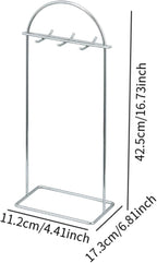 Kitchen Utensil Holder, Hanging Organizer,Sturdy Stable Standing Kitchenware Storage Rack Stainless Steel for Soup Ladle