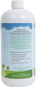 Little Twig Plant Based Concentrated Multi-Surface and Floor Cleaner with Eco-Friendly Ingredients & No Toxic Residue, Child & Pet Safe, Unscented, 32 Fluid Oz (LTWG-FCFF32-06)