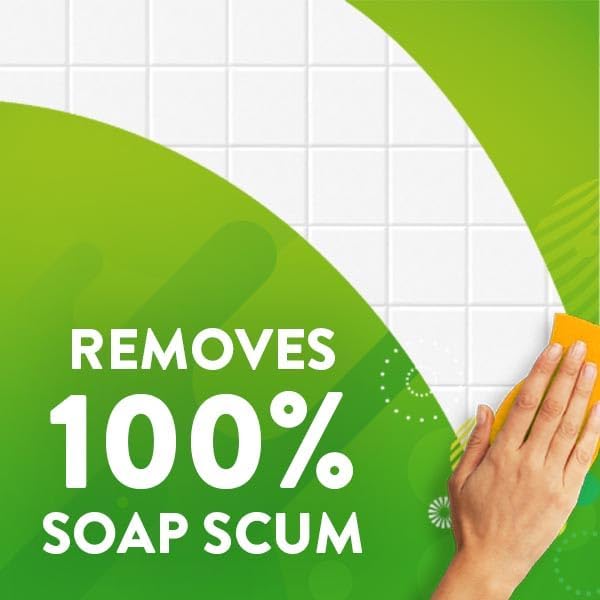 Scrubbing Bubbles Bathroom and Shower Cleaner Disinfectant Spray, Foaming Action Bathroom Grime Fighter, Petal Paradise Scent, 32oz (Pack of 2)