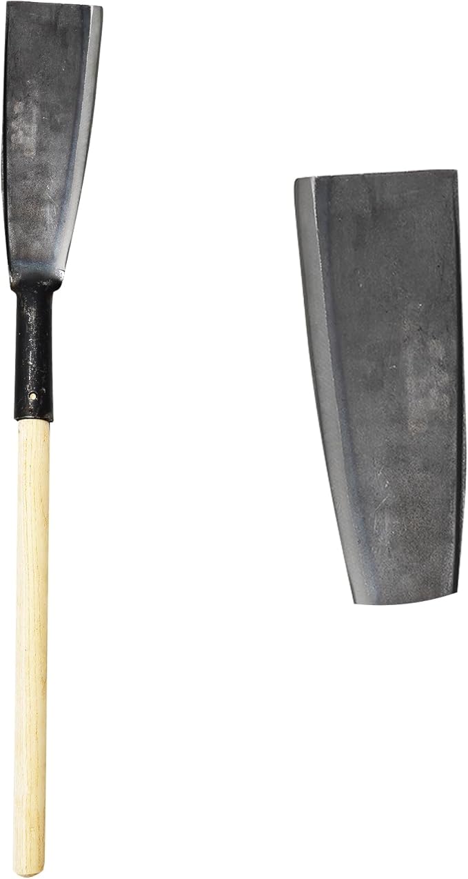 Machete for Cutting Trees Heavy Duty Steel Knifer for Yard Work Garden Camping Survival Sickle Clearing Brush Kukri Machete with Handle