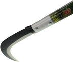 Aluminum Handle Billhook Sickle Machete Knife Carbon Steel Blade Sickle Knife - for Farm, Branches, Vines,Weedeing Sickle (Overall Length 20inch x Blade 7.28inch Length x 4.9inch Width)
