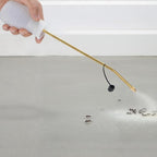 Powder Duster Large Diatomaceous Earth Bulb Duster (White)