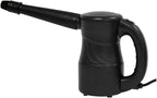 XPOWER A-2S Cyber Duster - Plug-in Electric, Multipurpose Duster and Air Blower with 2 Speed Settings of 39000/28000 RPM and 10-Foot Power Cord (Black)