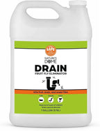 Nature’s Dome Drain Fly Killer Gel – 1 Gallon – Kills & Prevents Drain Flies, Fruit Flies & Sewer Flies – Natural Plant-Based Treatment for Sinks, Pipes & Drains – Safe for Septic Systems