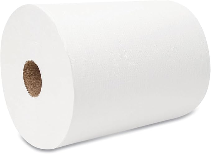 High Capacity Premium TAD Towel Tissue Roll, Home/Commercial Soft Paper Towels for Toilet and High-Traffic Areas, Fits Enmotion Touchless Automatic & Manual Dispenser, 10" x 700 ft Rolls, White