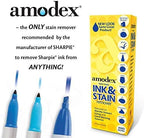 Amodex Ink and Stain Remover Unique Soap Liquid Formula 4 fl oz Bottle