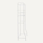 Amazon Basics Over the Toilet Storage Organizer, 3-Tier with 2 Paper Holders, 13.8 x 31.9 x 64.9 Inches, White