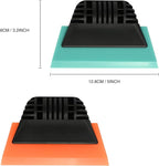 EHDIS Window Tint Tool 5-inch Rubber Window Squeegee 2PCS Non-Slip Handy Tint Squeegee for Window Tinting,Vinyl WrapApplicator Household Shower,Mirror,Glass Window Cleaning Water Wiper Turbo Scraper