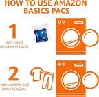 Amazon Basics Laundry Detergent Pacs, Fresh Scent, HE Compatible, Dissolves in Cold Water, Easy to Use, 120 Count (Previously Solimo)