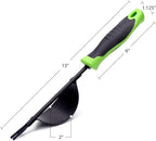Weeding Tool, Heavy-Duty Weeder, Leverage Design Weed Puller Tool Removal and Deep Digging, Ergonomic Handle and Two-Pronged V-Shaped Fork