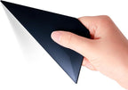 FOSHIO Small Squeegee Window Tinting Tools, Triangle Car Wrap Vinyl Tucking Tool, for Wrapping, Wallpaper Smoothing, Film Application Kit (Black)
