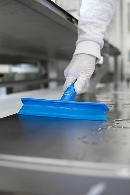 Vikan 71253 Squeegee,Ultra Hygiene,Table,10",PP/RB,BL