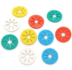 30pcs Sock Rings Sock Clip Holders Locks Washing Sorters Laundry Storage Organization Soft Rubber with 5 Multicolor