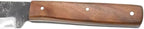 Billhook Sickle Machete with 1075 High Carbon Steel Blade, 16.5-Inch Overall Length, Pakkawood Handle, Ambidextrous, Modern Style